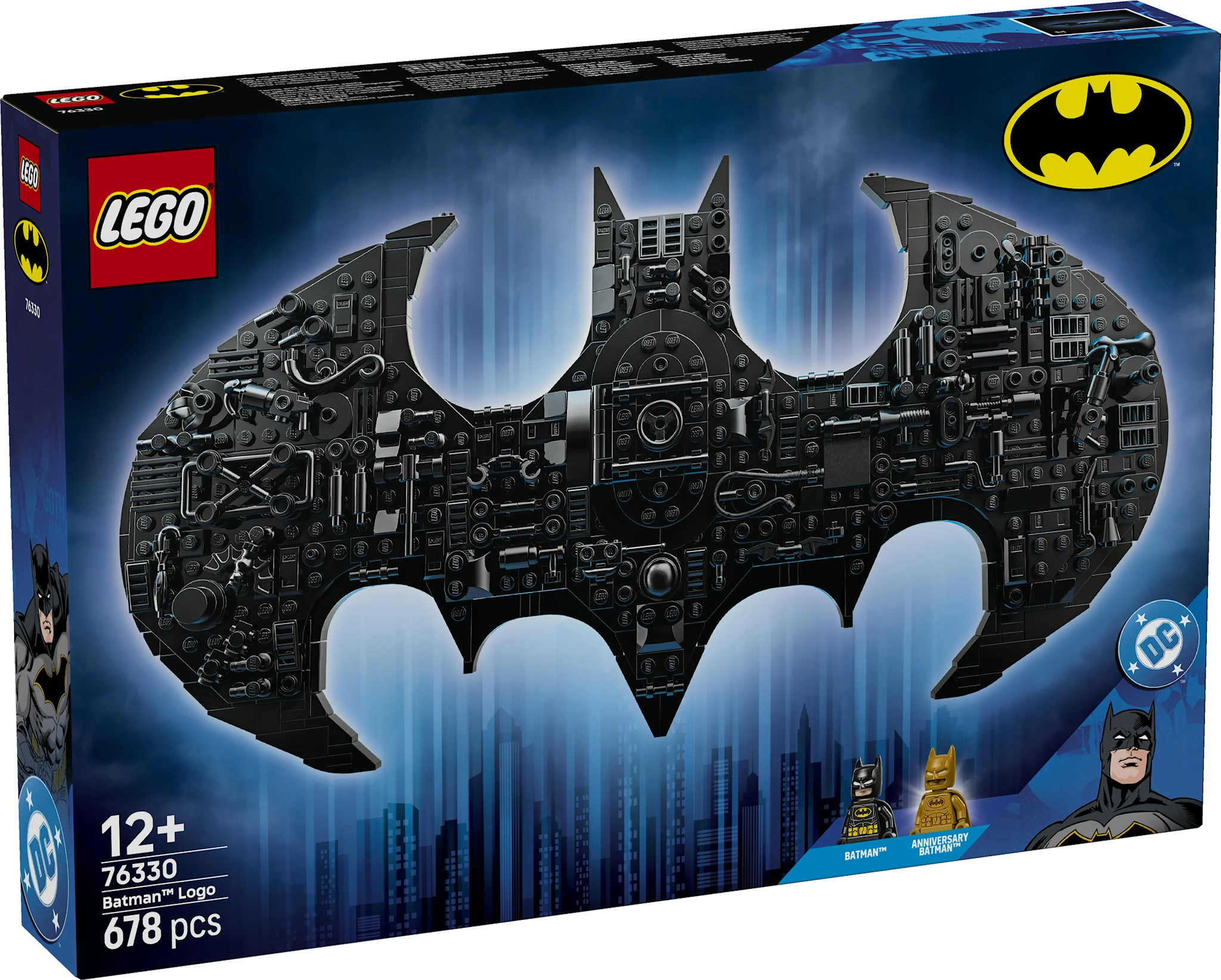Tuotekuva ille Batman™-logo LEGO Super Heroes DC (76330)