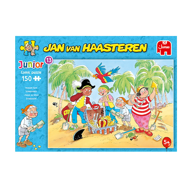 Produktbild 1 för Jan Van Haasteren Digging for treasure Pussel 150 bitar, Jumbo
