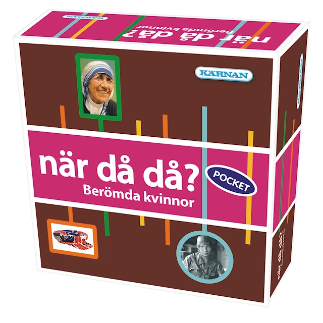 När då då? Berömda Kvinnor Spel Pocketversion (SE)