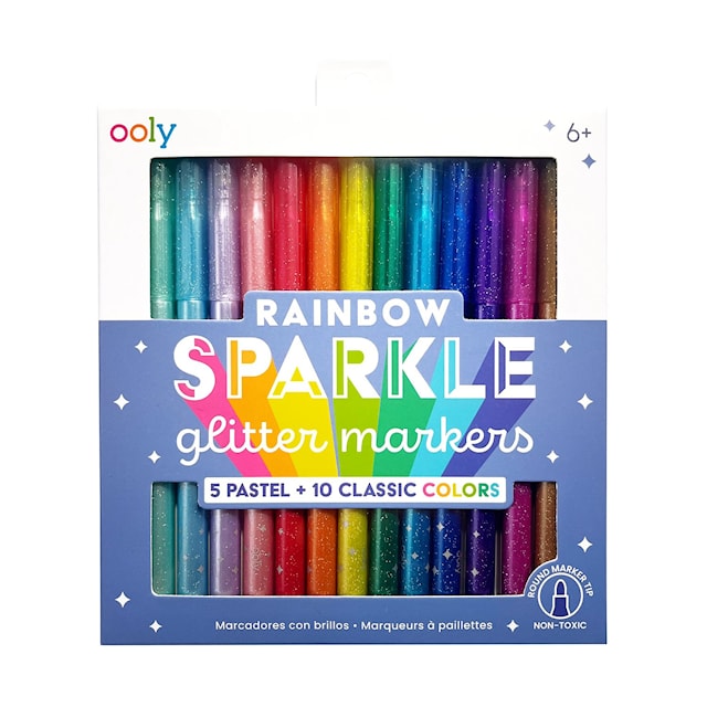 Produktbilde 1 for Tusjpenner Glitter 15-pk, Ooly