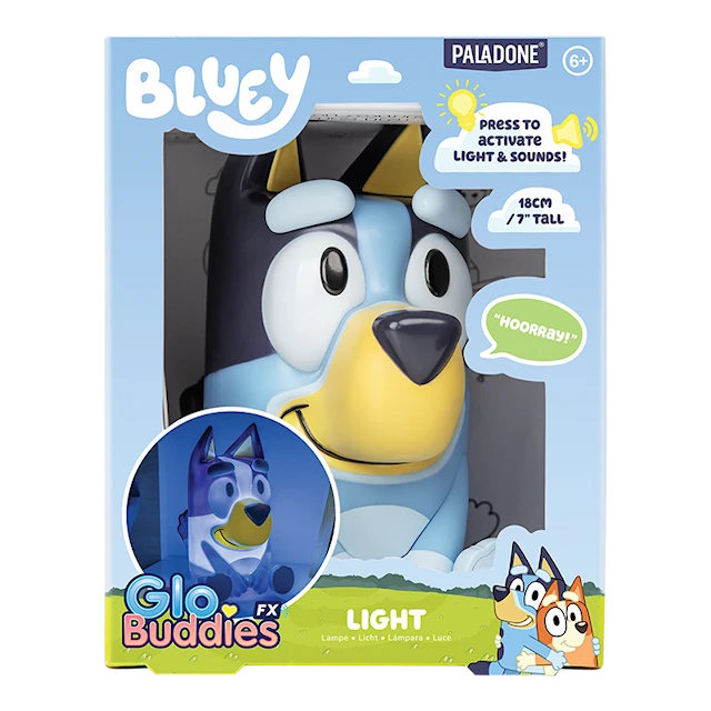 Bluey Lampa med Ljud Paladone