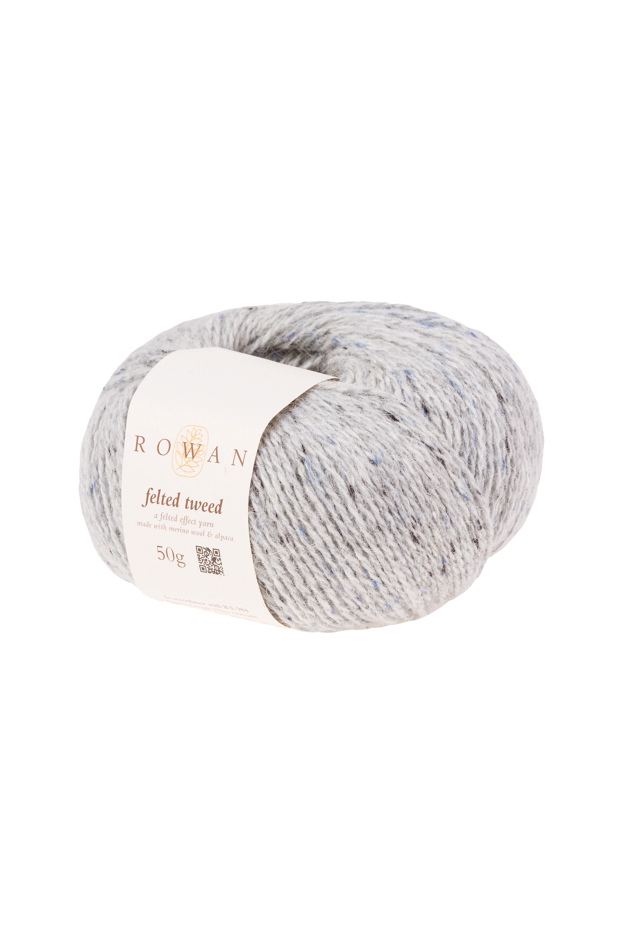 Produktbild för Felted Tweed 50 gr Alabaster 197, Rowan