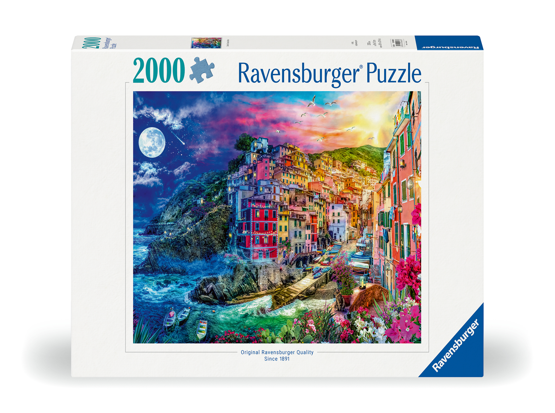 Palapeli Värikäs Cinque Terre 2000 palaa, Ravensburger