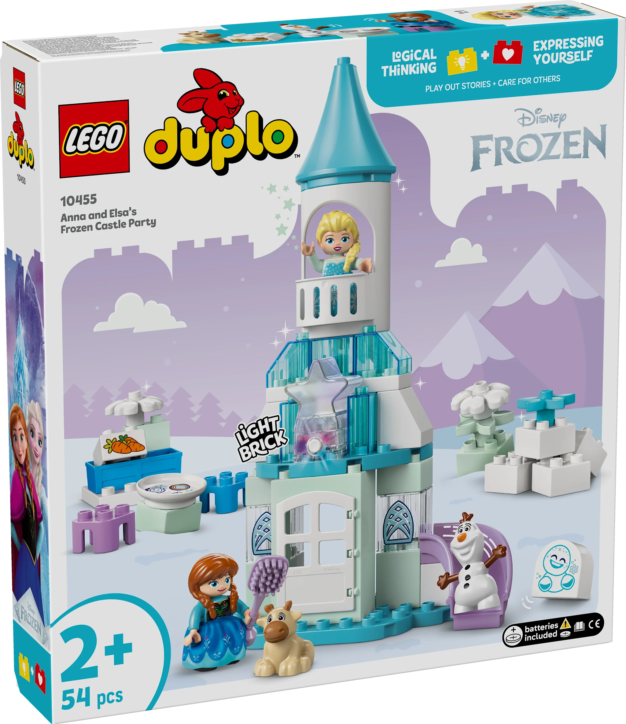 Tuotekuva ille Annan ja Elsan juhlat jäälinnassa LEGO® DUPLO Disney™ (10455)