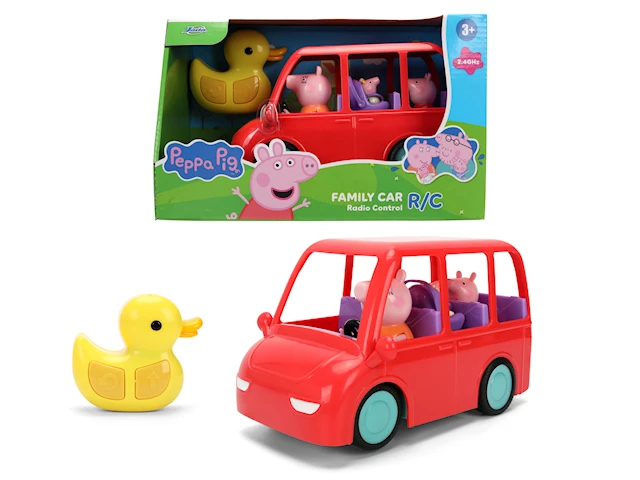 Pipsa Possu Radio-ohjattava Perheauto