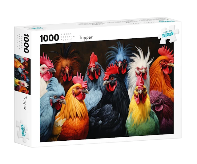 Pussel Tuppar 1000 bitar, Tildas