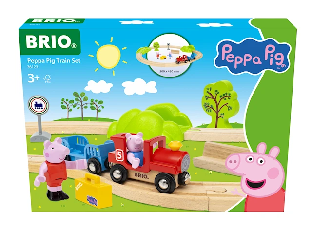 Peppa Porsas Junasetti (36123) BRIO