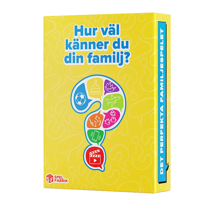 Spel Hur väl känner du din familj? (SE)