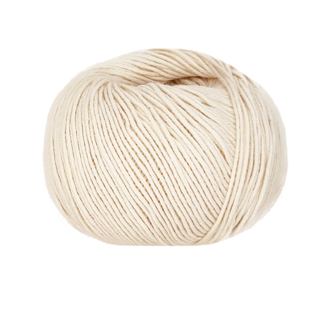 Cashcot organisk bomull och kashmir 50gr Naturale 274 Lana Gatto