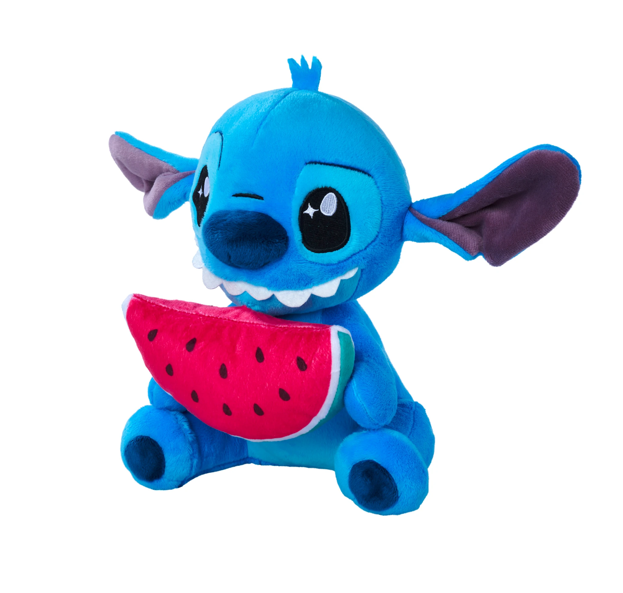 Produktbild för Lilo & Stitch, Stitch med Vattenmelon Gosedjur (25cm) Disney
