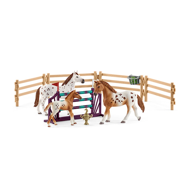 Produktbild 1 för Schleich Horse Club Appaloosa och Tävlingsset