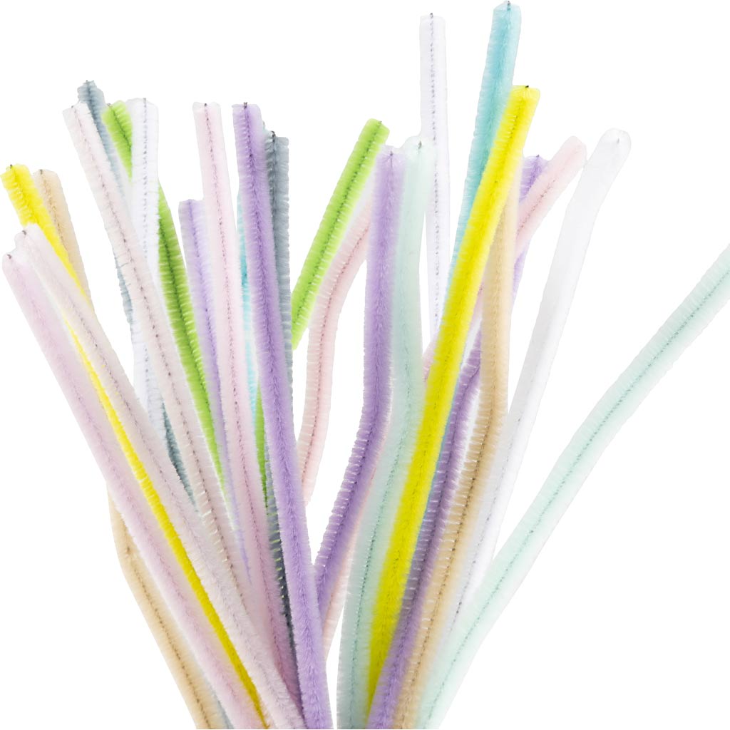 Chenille Piprensare Pastell 30 cm x 6 mm 25-pack Creativ Company