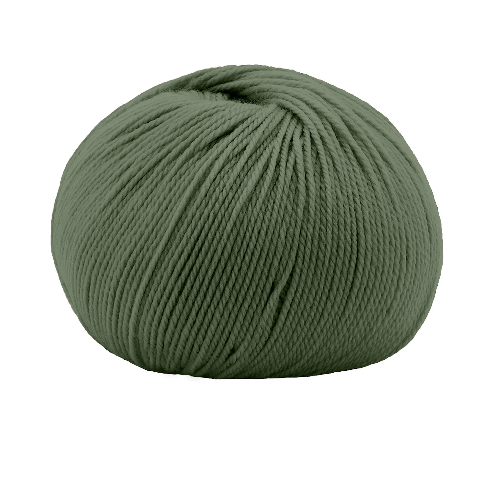 Produktbild för Vip merino/kashmir garn 50 gr VERDE SCURO Lana Gatto