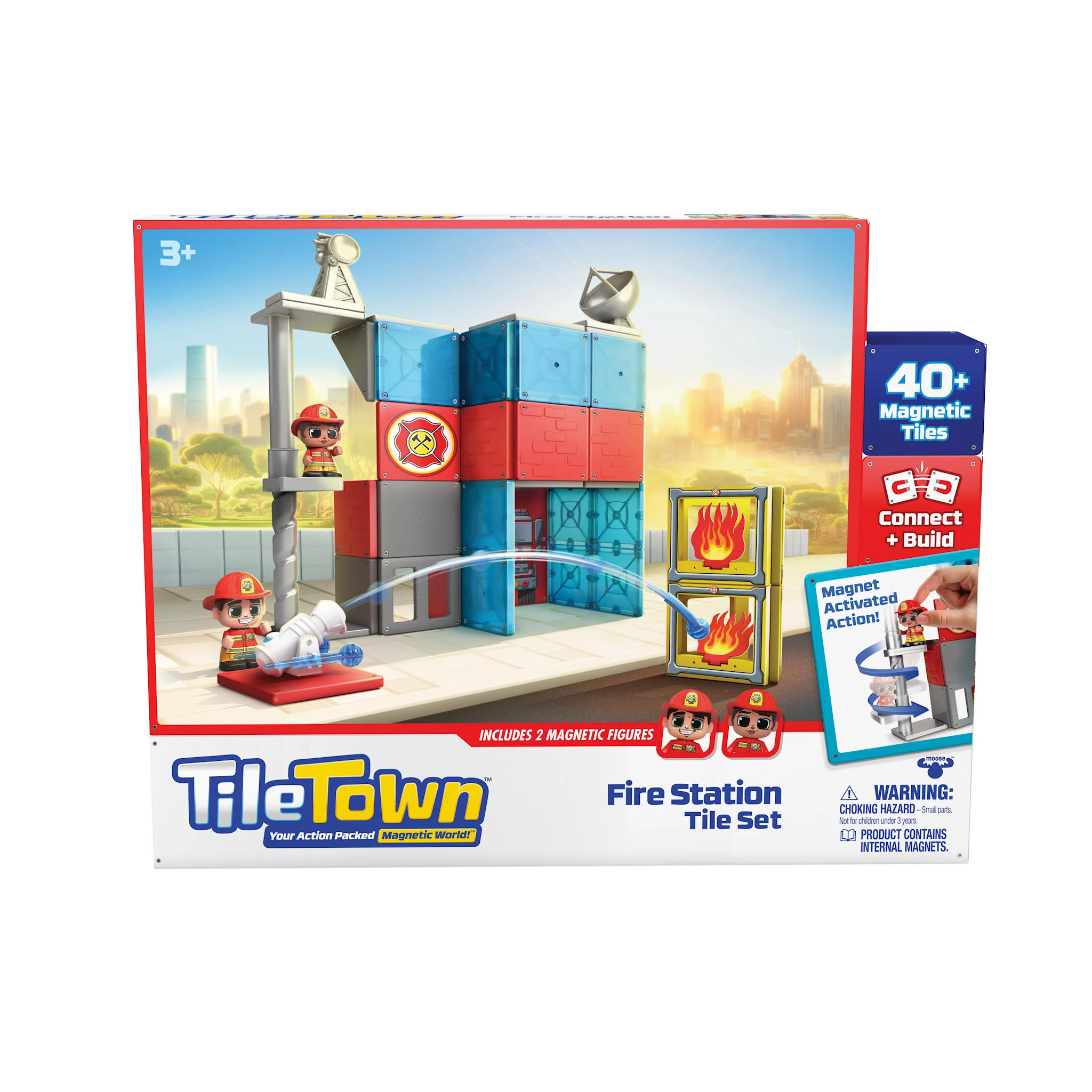 Produktbild för Fire Station Tile Town