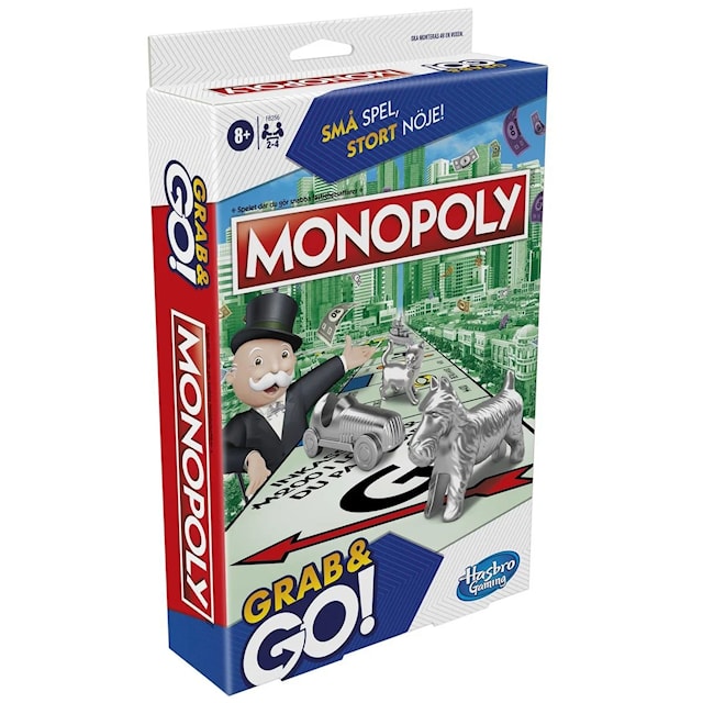 Produktbilde 3 for Reisespill Grab & Go Monopoly (SE/FI)