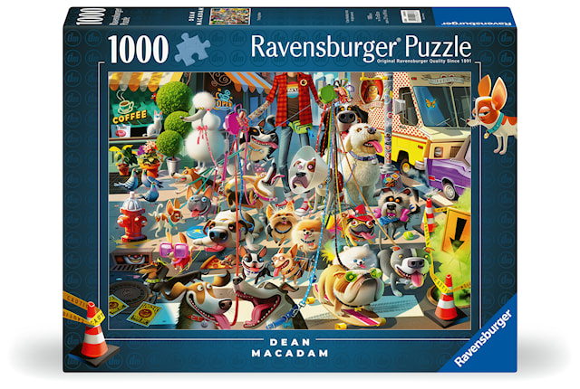 Produktbilde 1 for Puslespill The Dog Walker 1000 brikker, Ravensburger