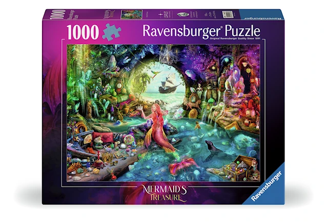 Mermaid's Treasure Pussel 1000 Bitar, Ravensburger