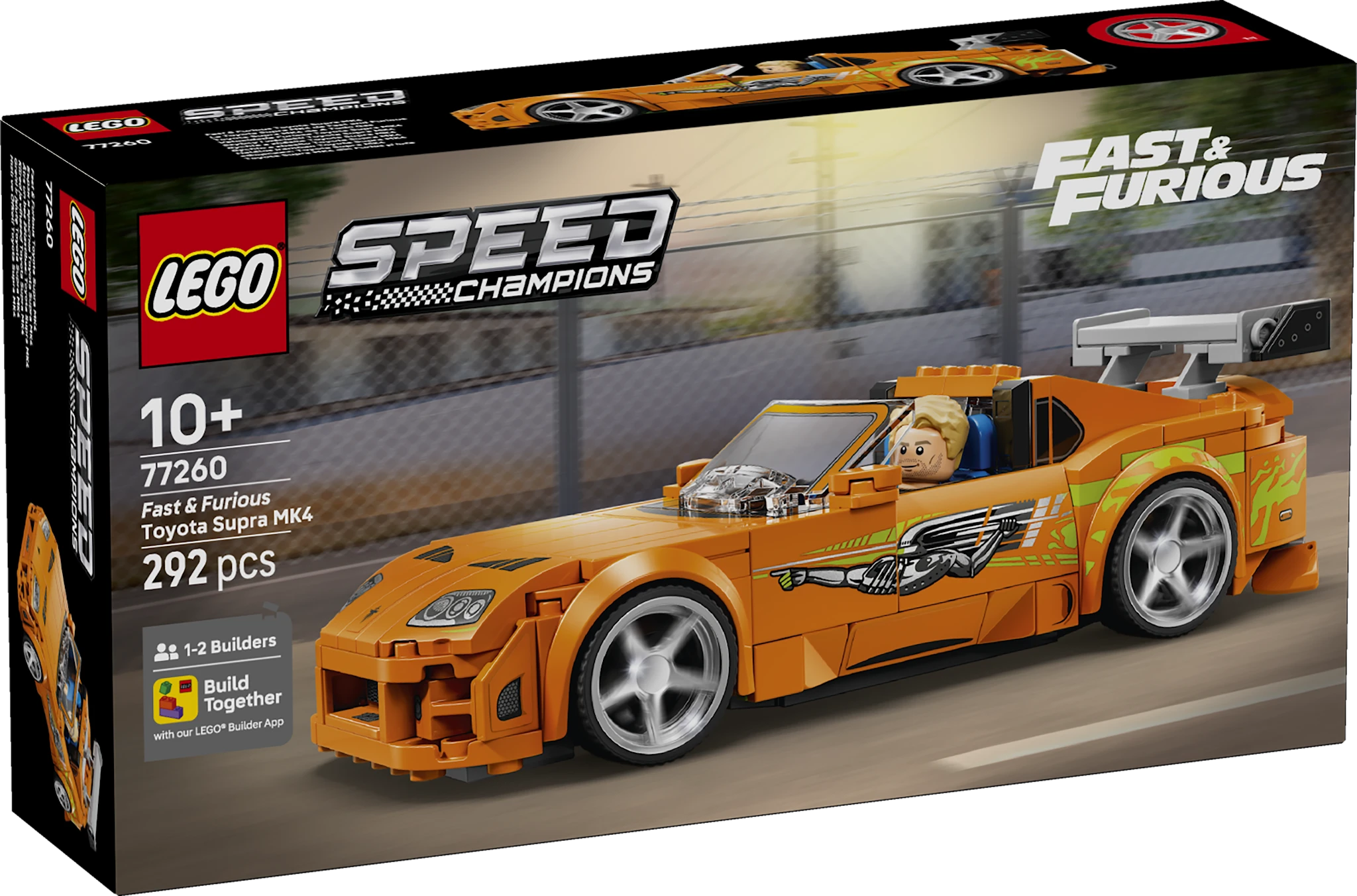 Tuotekuva ille The Fast and The Furious Toyota Supra MK4 LEGO® Speed Champions (77260)