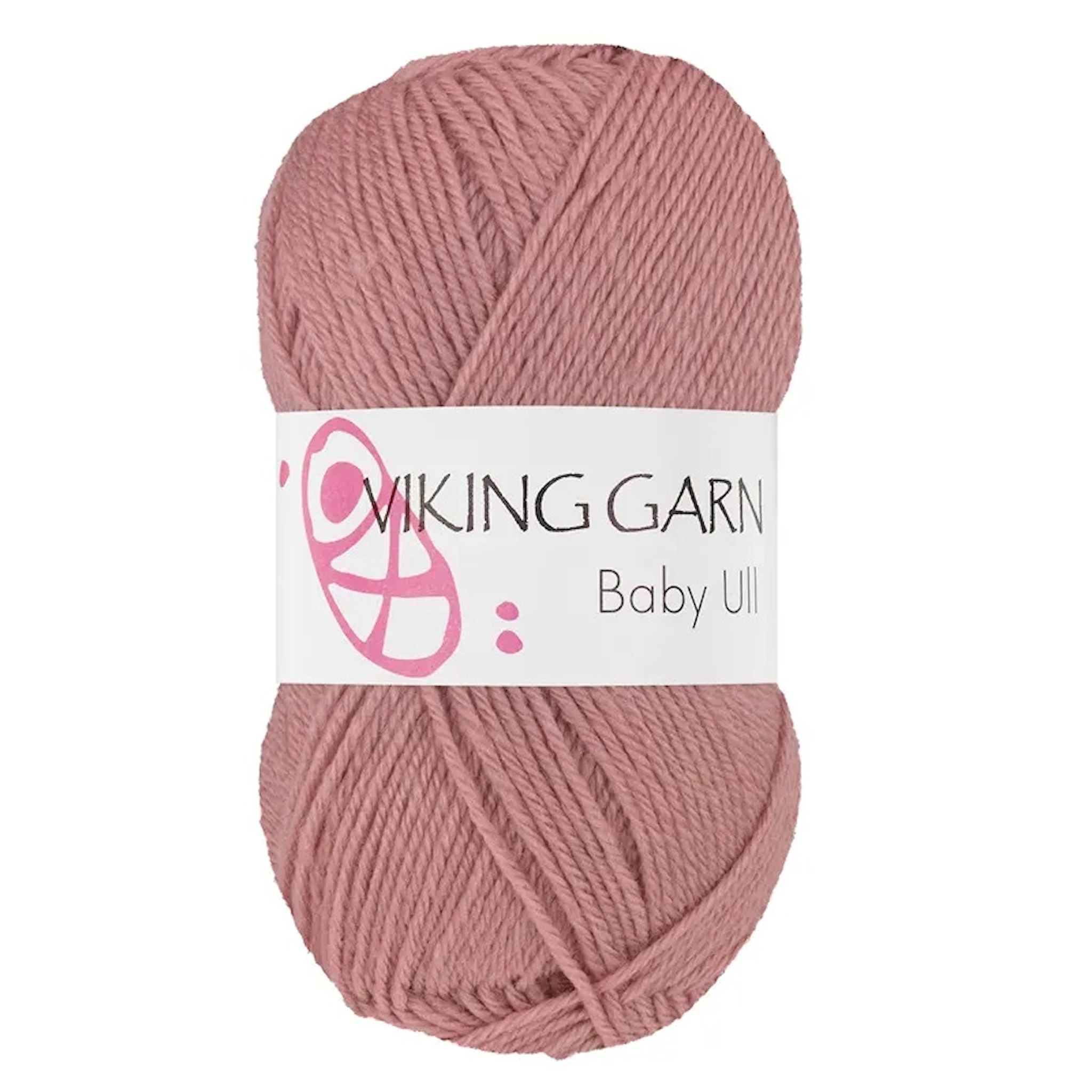 Tuotekuva ille Baby Ull 50 g Vanharoosa 365 Viking Garn