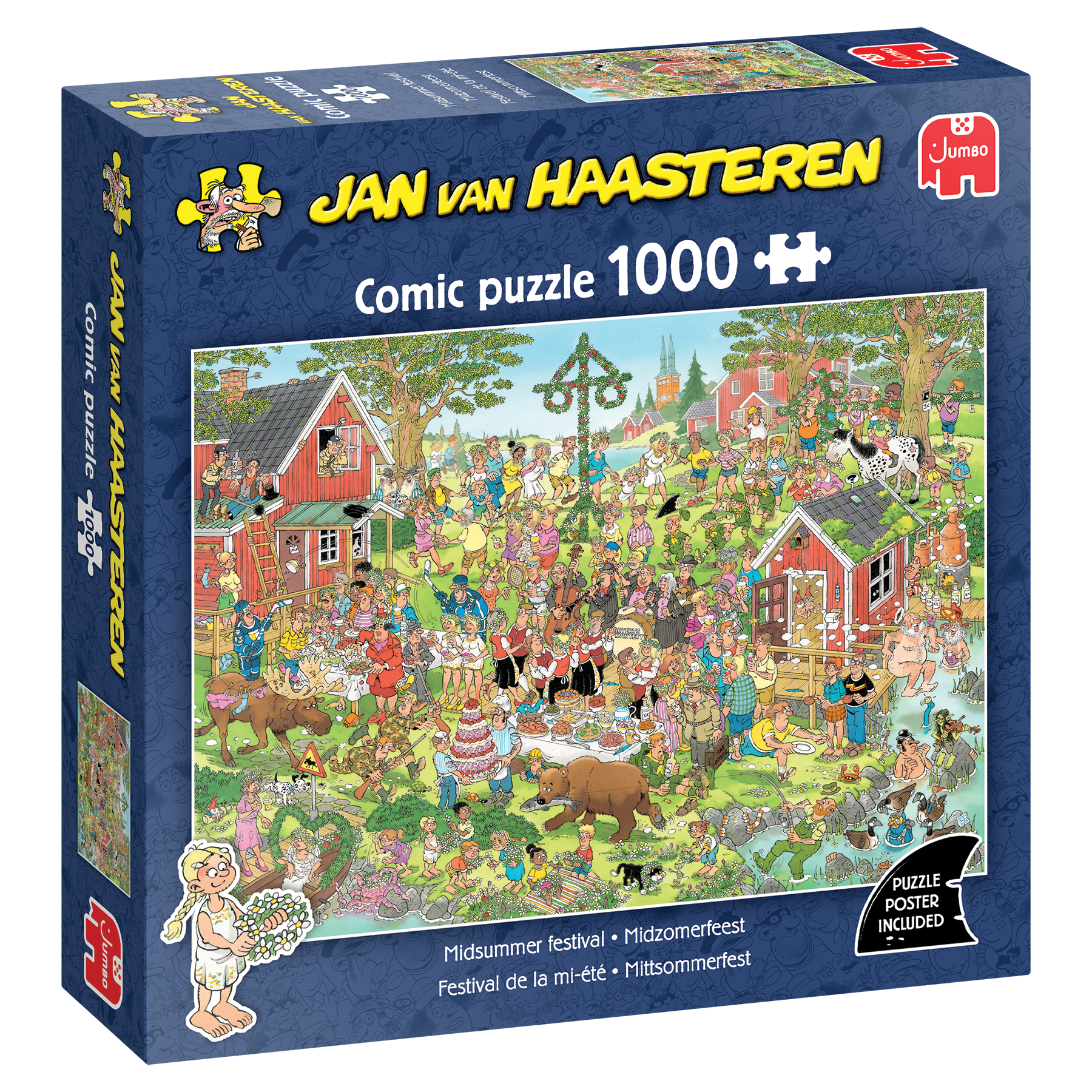Jan Van Haasteren Midsummerfestival palapelit 1000 palaa