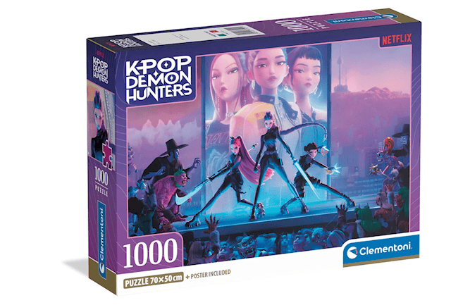 K-pop Demon Hunters-palapeli, 1000 palaa