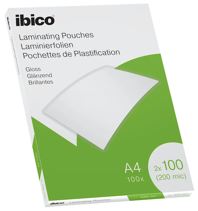 Lamineringsfickor GBC A4 100 Mic 100-pack