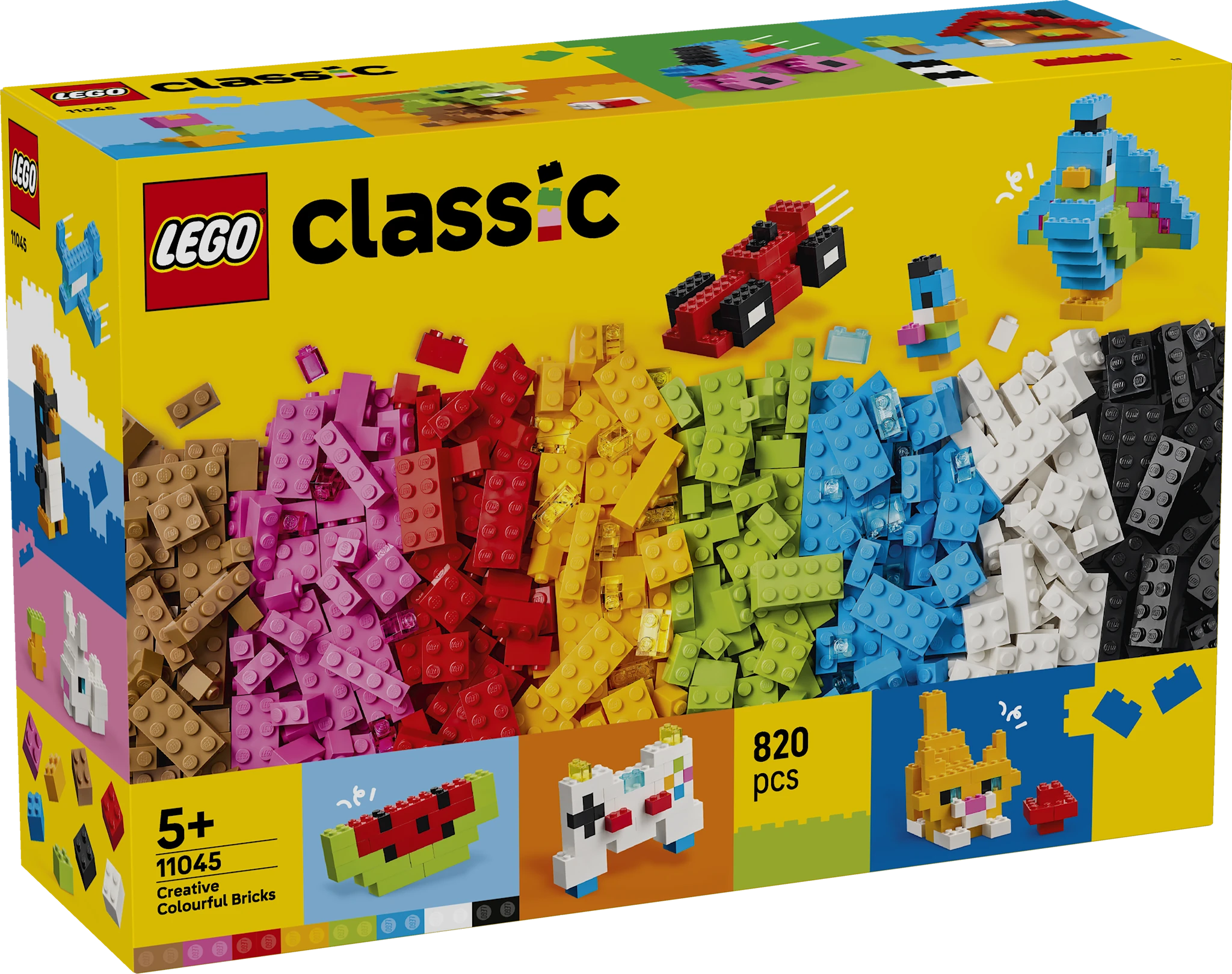 Tuotekuva ille Värikkäät luovuuden palikat LEGO® Classic (11045)