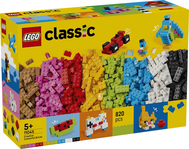 Värikkäät luovuuden palikat LEGO® Classic (11045)