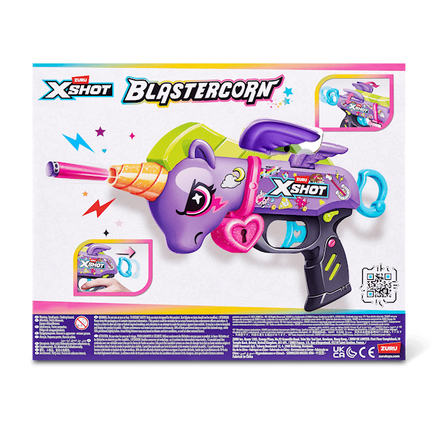 Produktbilde 5 for Blastercorn Dark Unicorn X-shot Darts