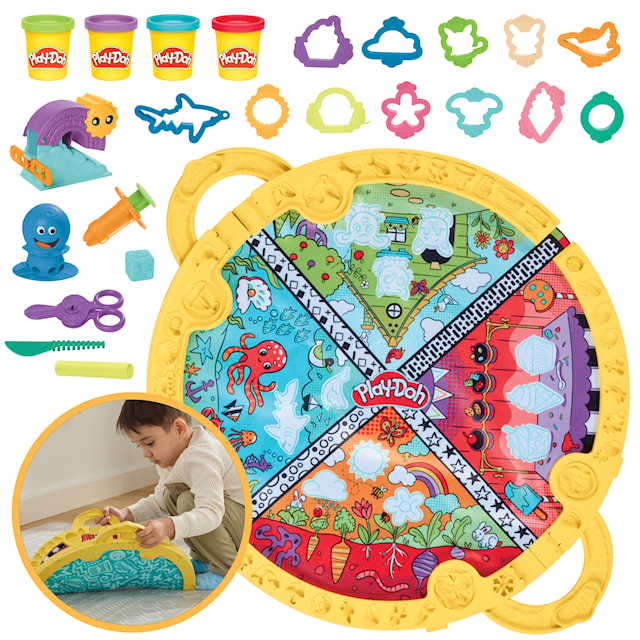 Produktbild 2 för Play-Doh Fold and Go Playmat