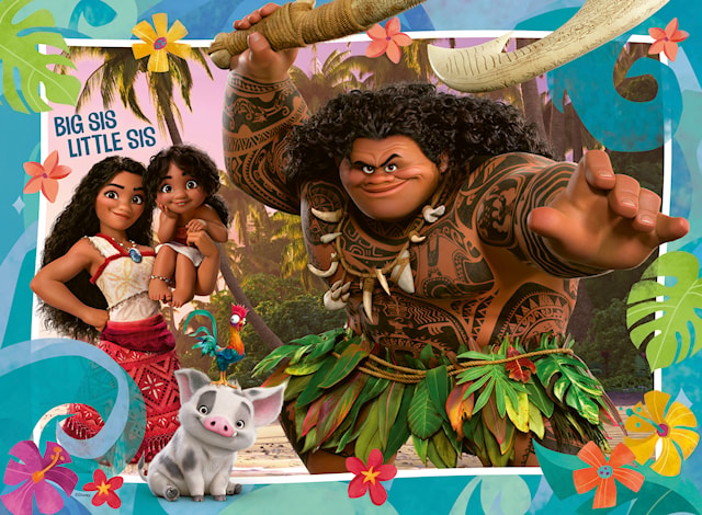 Tuotekuva 2 - Disney Vaiana 2 Palapeli 100 palaa XXL, Ravensburger