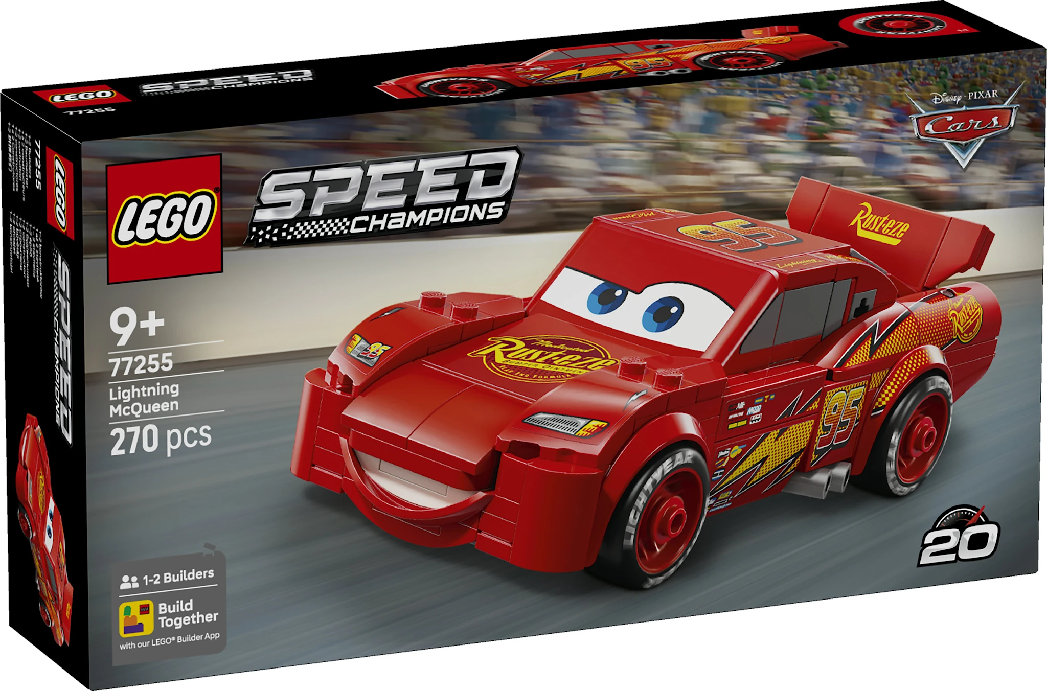 Produktbild för Blixten McQueen LEGO Speed Champions (77255)