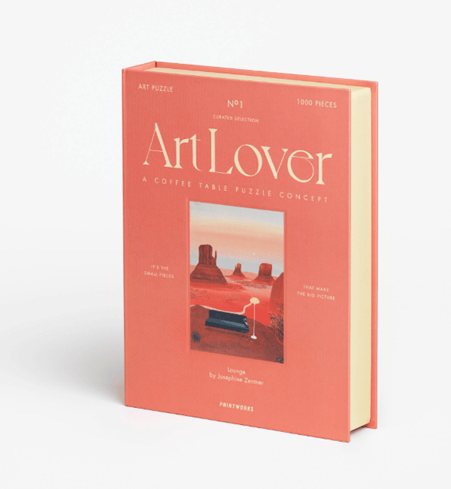Produktbild 1 för Art Lover Book Lounge Pussel 1000 Bitar Printworks