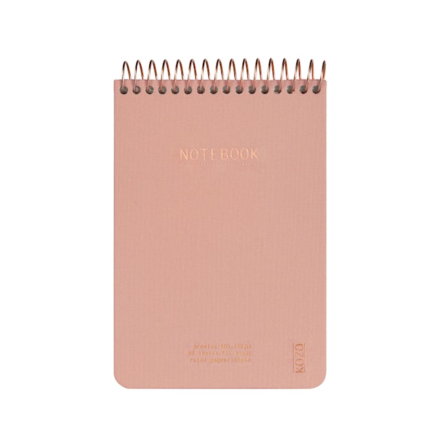 Produktbilde 1 for Notatbok A6 Premium Muted Blush KOZO
