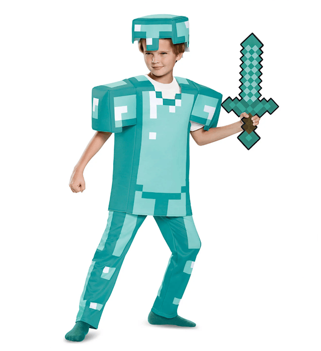 Produktbild 2 för Diamond Svärd i Skum Minecraft
