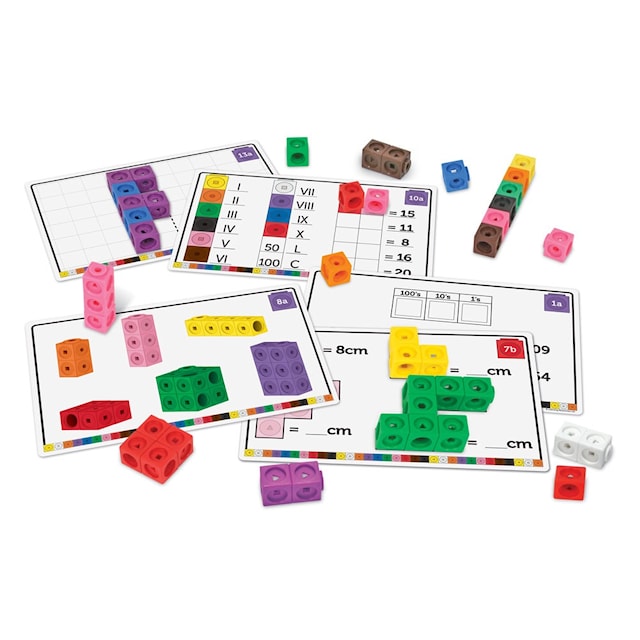 Tuotekuva 2 - MathLink®-kuutiot - Matematiikkaa aloittelijoille Learning Resources