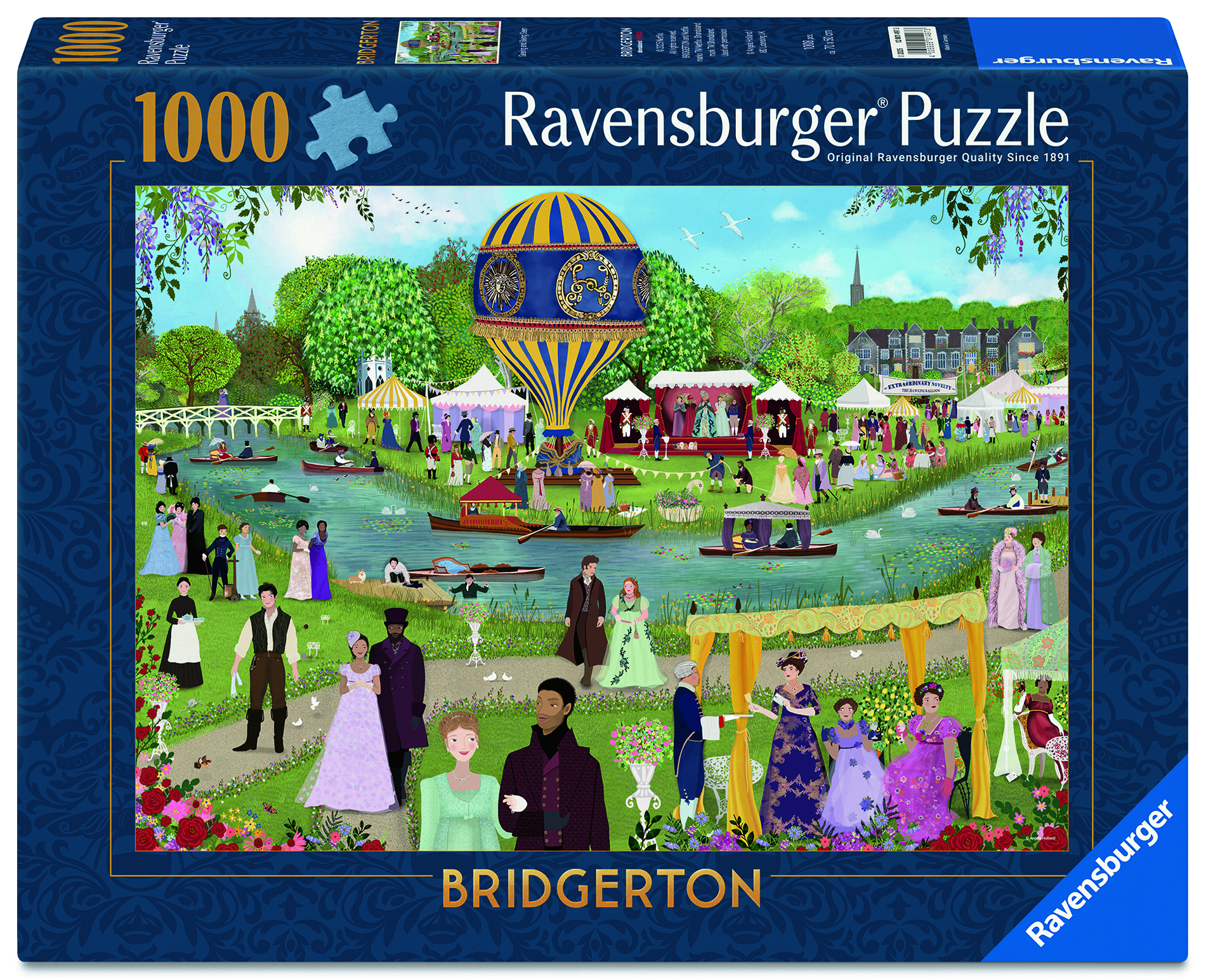 Näkeminen ja Nähyksi tuleminen -palapeli, 1000 palaa, Ravensburger