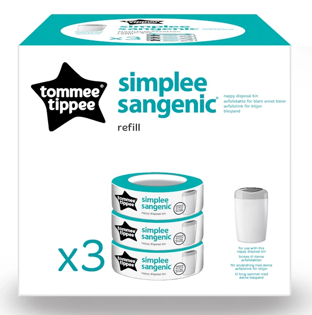 Refill Sangenic Simplee 3-pack