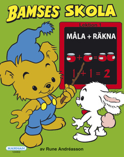 Bamses Skola Måla + Räkna Egmont