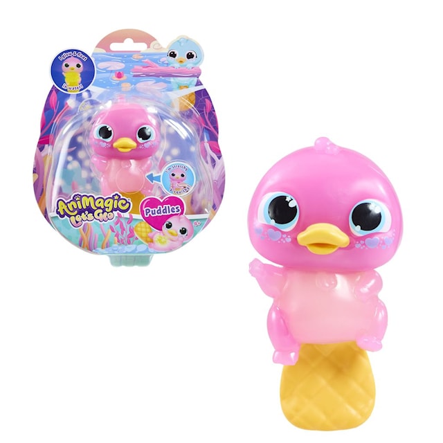 Produktbild 1 för Let's Glo Näbbdjur Rosa Animagic