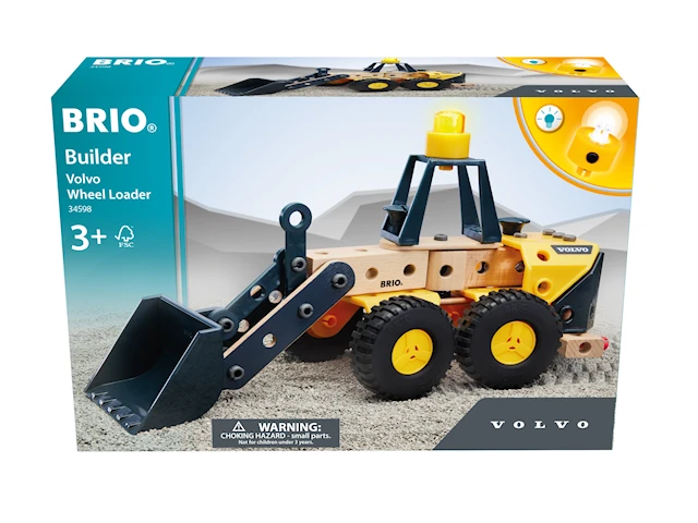 Builder Volvo -pyöräkuormaaja (34598) BRIO