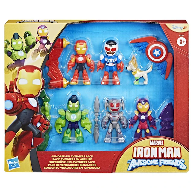 Figurer 6-pack Iron Man and His Awesome Friends