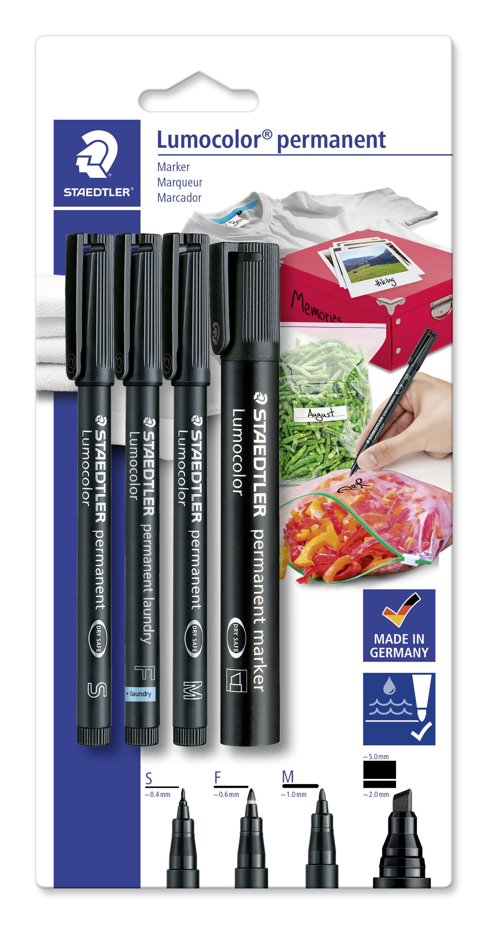 Staedtler Lumocolor mix set 4-pack