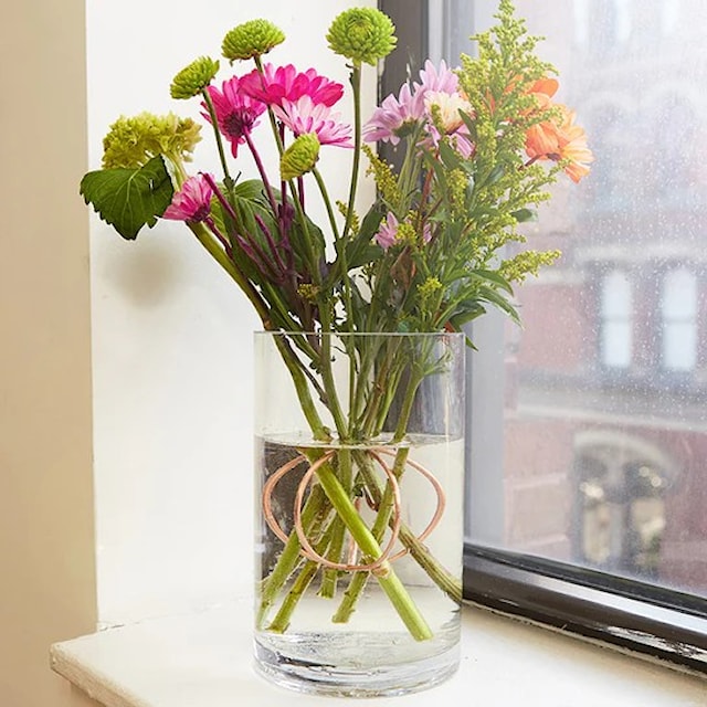 Produktbild 1 för Blomsterfakir i koppar Kikkerland