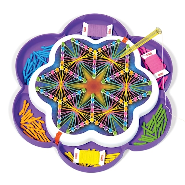 Produktbild 3 för Pysselset Broderi Mandala Quercetti