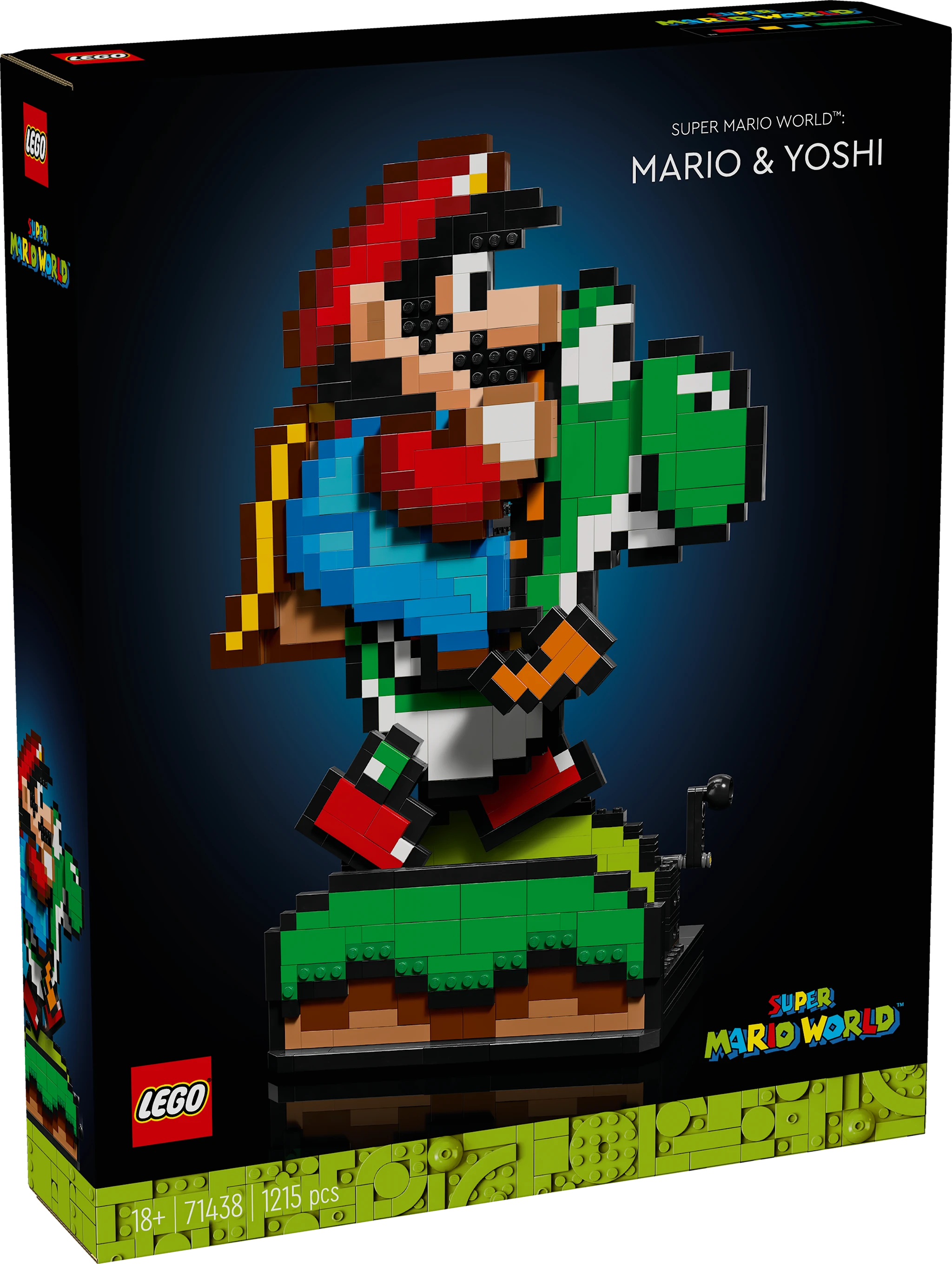 Produktbild för Super Mario World™: Mario & Yoshi LEGO® Super Mario (71438)