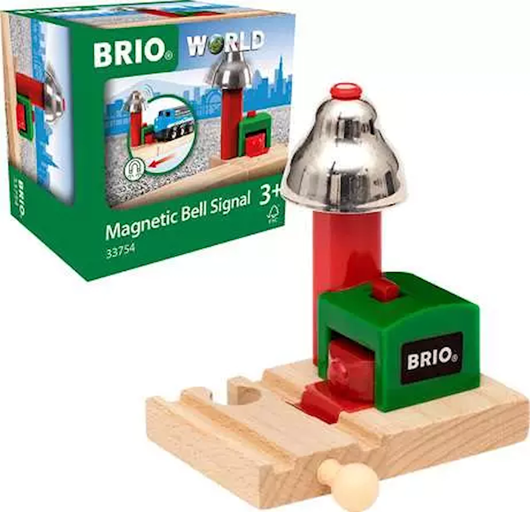 Produktbilde for Lydsignal, Magnetstyrt, Brio Trejernbane