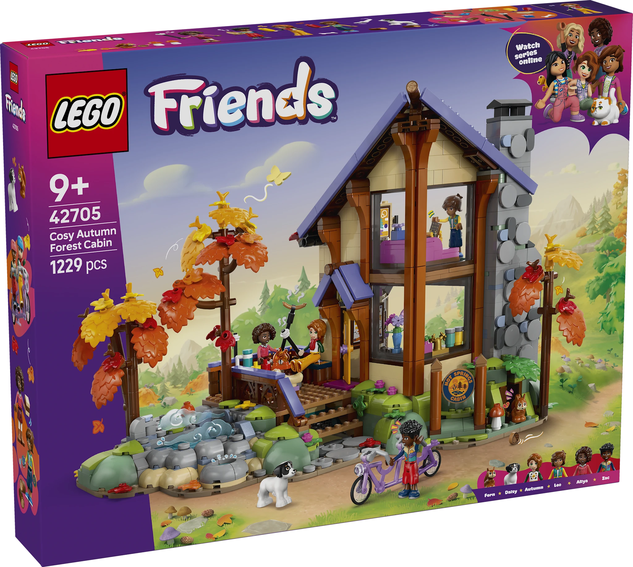 Tuotekuva ille Mukava mökki syysmetsässä LEGO® Friends (42705)