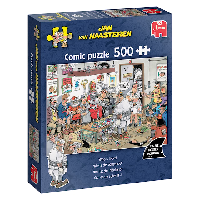 Produktbilde 1 for Jan Van Haasteren Who´s Next? Puslespill 500 brikker