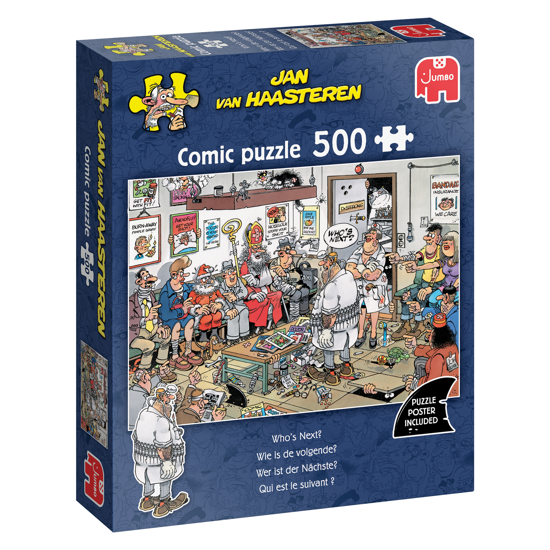 Jan Van Haasteren Who´s Next? Pussel 500 bitar